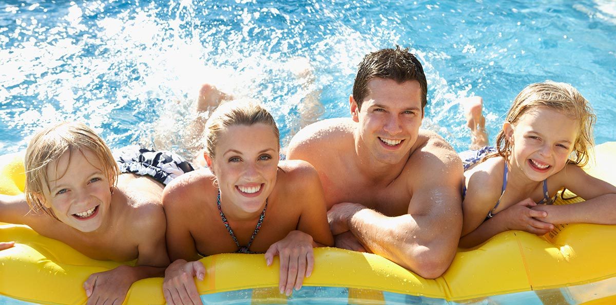 family-in-pool
